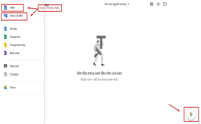 Cách tạo trang web